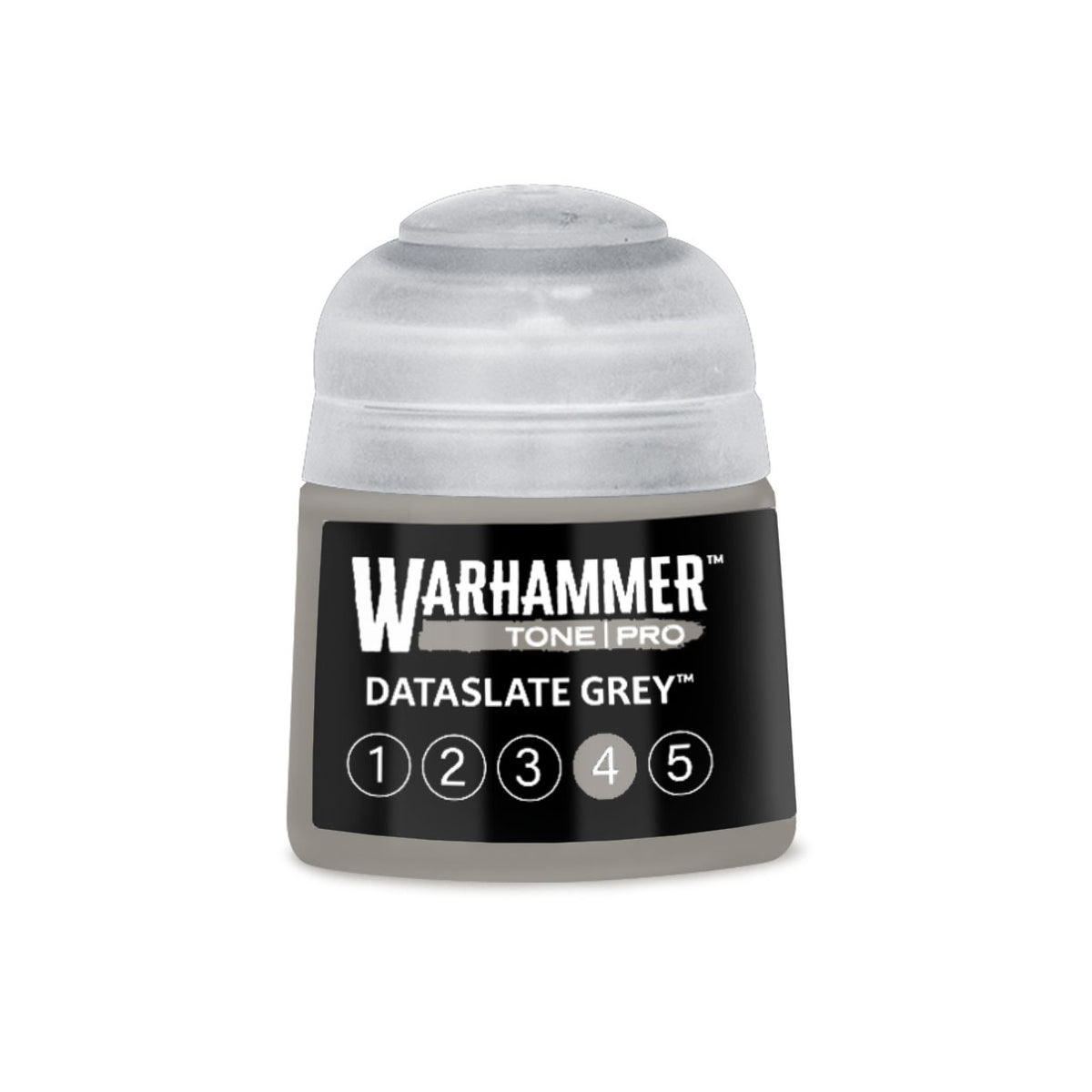 Games Workshop Warhammer Colour Tone Pro: Dataslate Grey No.4 12ml Paint