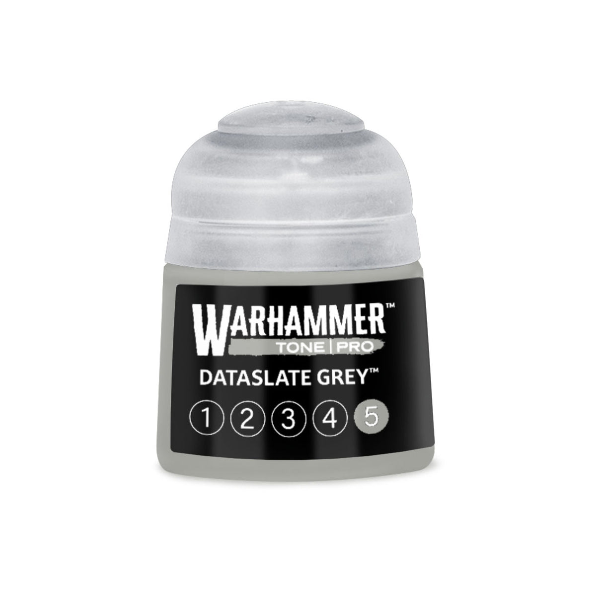 Games Workshop Warhammer Colour Tone Pro: Dataslate Grey No.5 12ml Paint