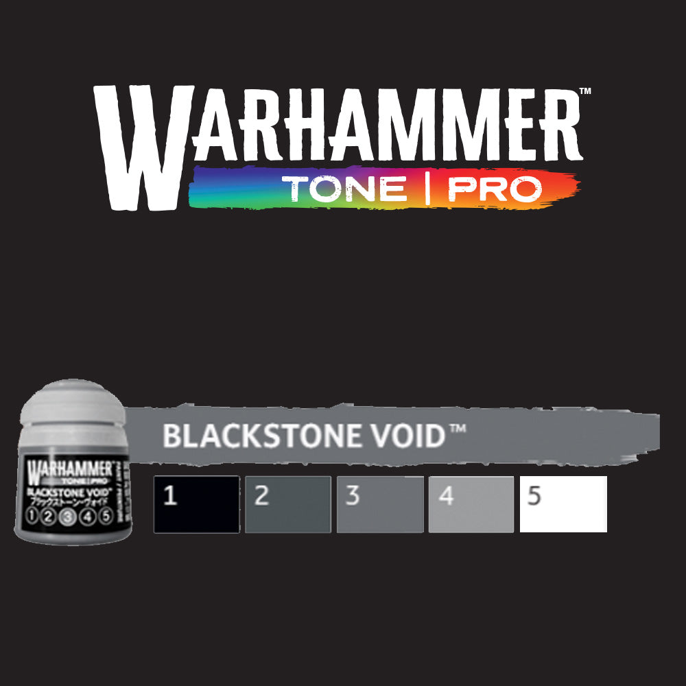 Games Workshop Warhammer Colour Tone Pro: Blackstone Void 1-5 Set Bundle