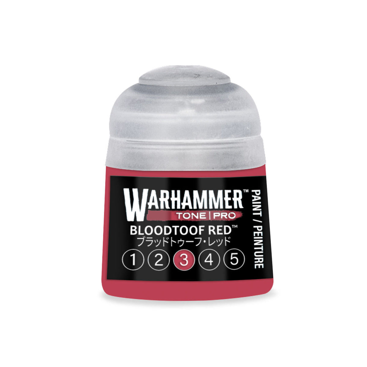 Games Workshop Warhammer Colour Tone Pro: Bloodtoof Red No.3 12ml Paint