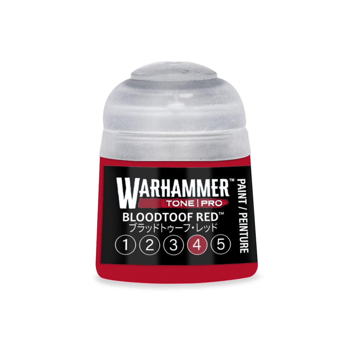Games Workshop Warhammer Colour Tone Pro: Bloodtoof Red No.4 12ml Paint