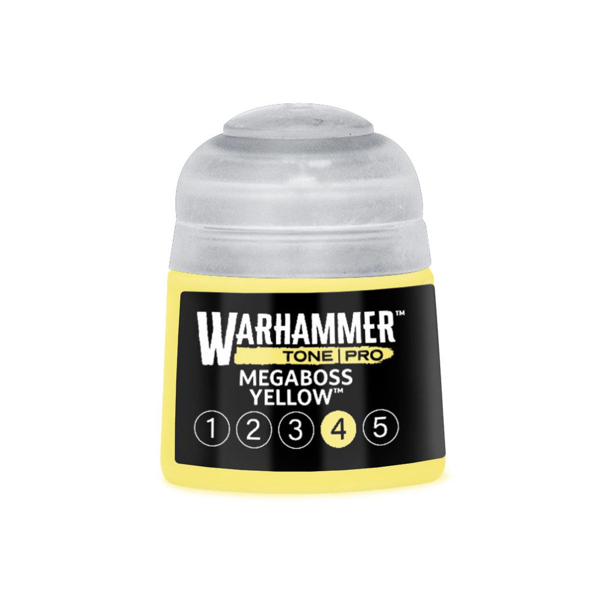 Games Workshop Warhammer Colour Tone Pro: Megaboss Yellow No.4 12ml Paint