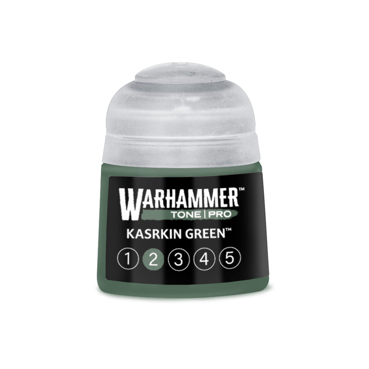 Games Workshop Warhammer Colour Tone Pro: Kasrkin Green No.2 12ml Paint