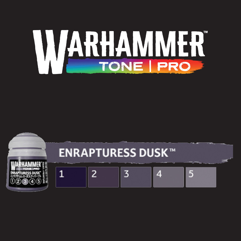 Games Workshop Warhammer Colour Tone Pro: Enrapturess Dusk 1-5 Set Bundle