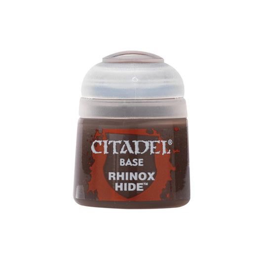 Games Workshop Citadel Base Paint: Rhinox Hide 12ml Warhammer 21-22