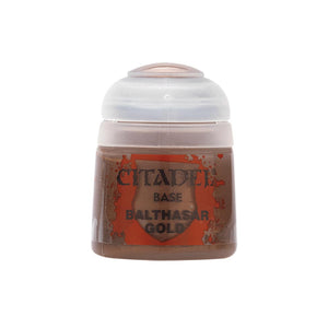 Games Workshop Warhammer Colour Base Paint: Balthasar Gold 12ml 21-29