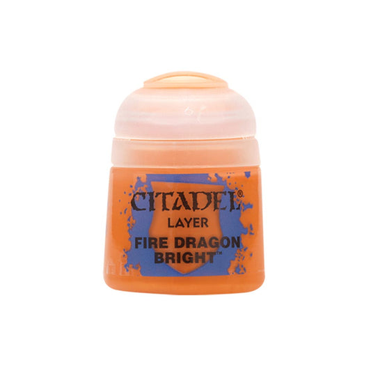 Games Workshop Citadel Layer Paint: Fire Dragon Bright 12ml Warhammer 22-04