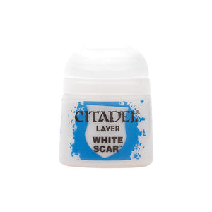 Games Workshop Warhammer Colour Layer Paint: White Scar 12ml 22-57