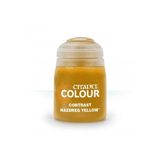 Games Workshop Citadel Contrast Paint: Nazdreg Yellow 18ml Warhammer 29-21