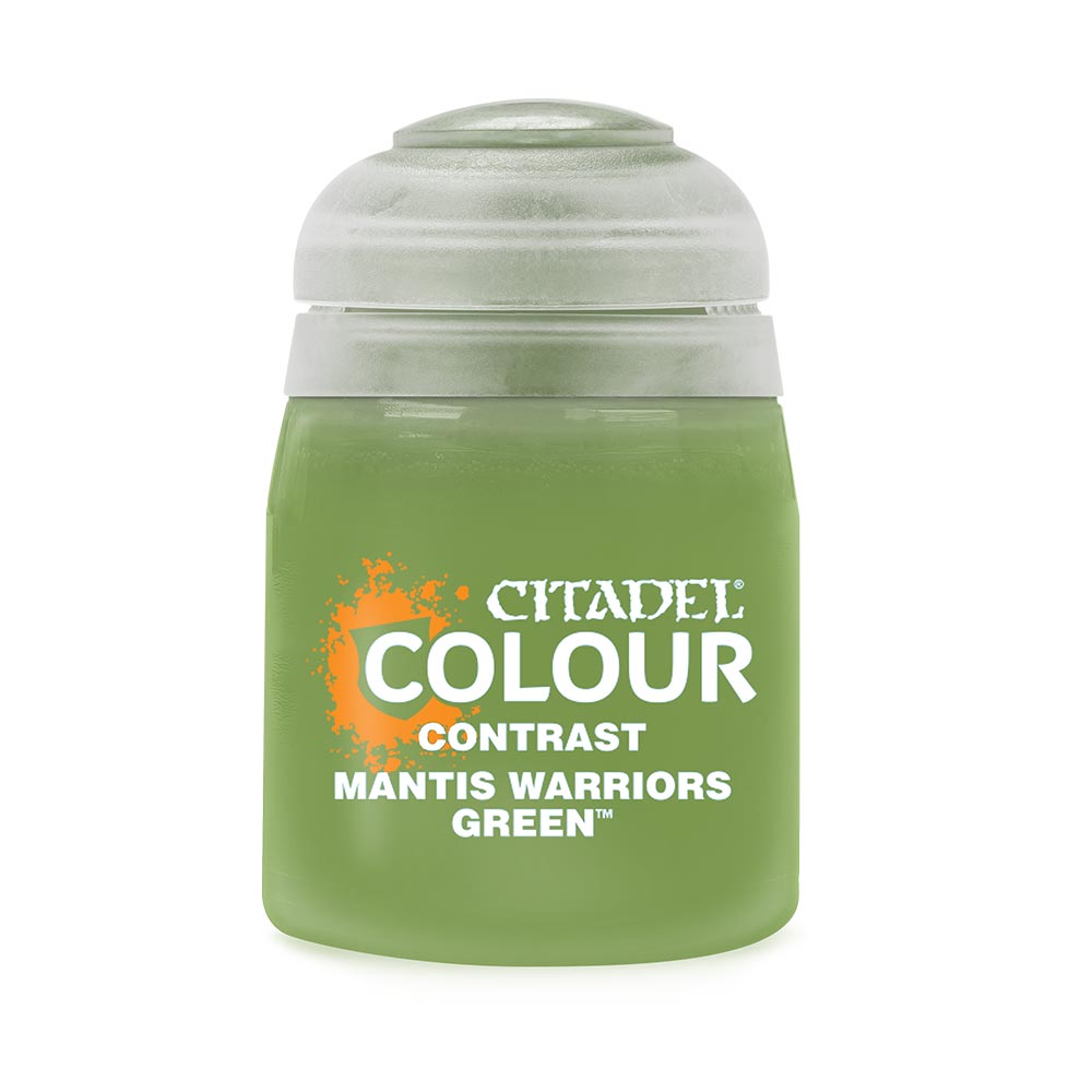 Games Workshop Citadel Contrast Paint: Mantis Warriors Green 18m Warhammer 29-47