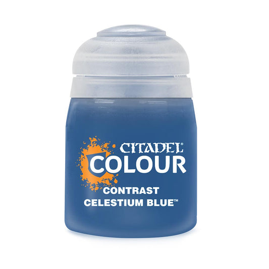 Games Workshop Citadel Contrast Paint: Celestium Blue 18ml Warhammer 29-60