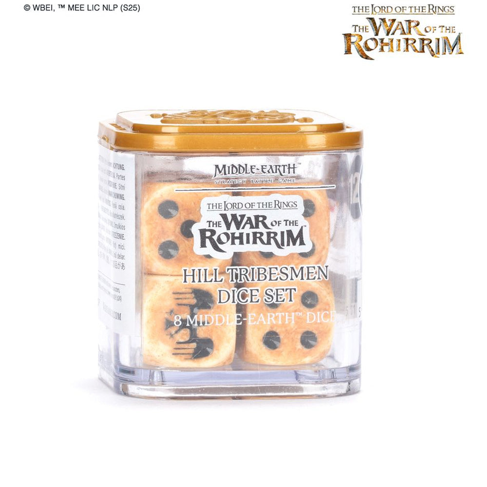 Games Workshop Warhammer Middle Earth: Hill Tribesmen Dice Set 30-93
