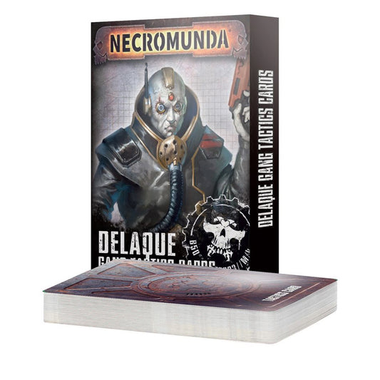 Games Workshop Warhammer Necromunda: Delaque Gang Tactics Cards 300-28