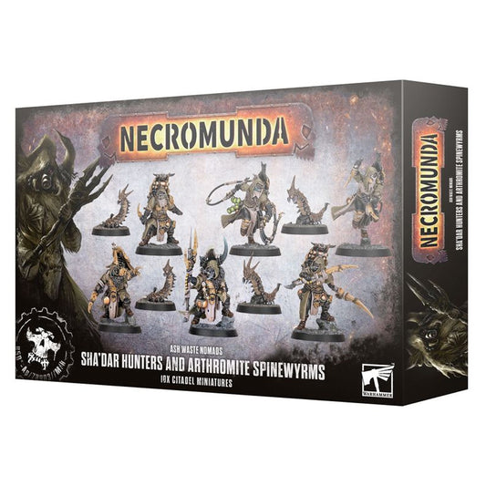 Games Workshop Warhammer Necromunda Sha'Dar Hunters & Arthromite Spinewyrms