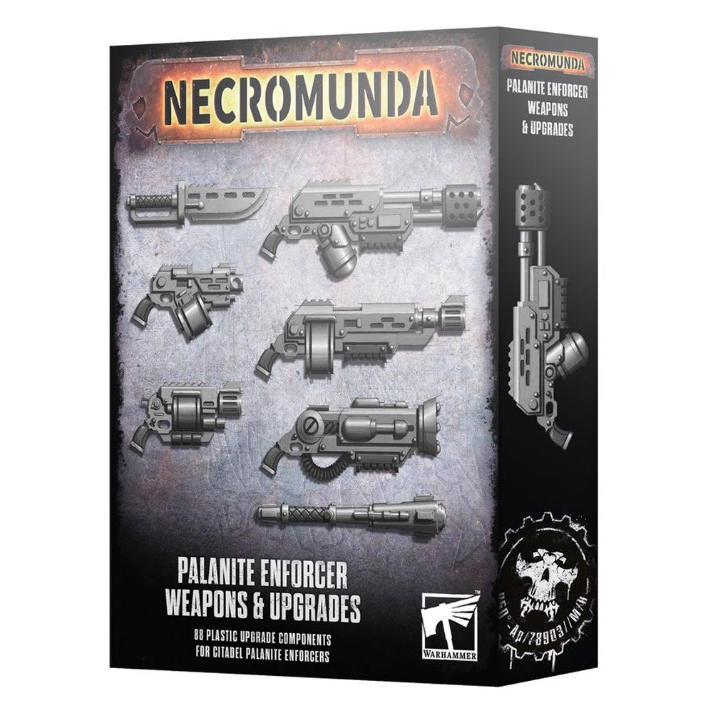 Games Workshop Warhammer Necromunda: Palanite Enforcer Weapons & Upgrades 301-58