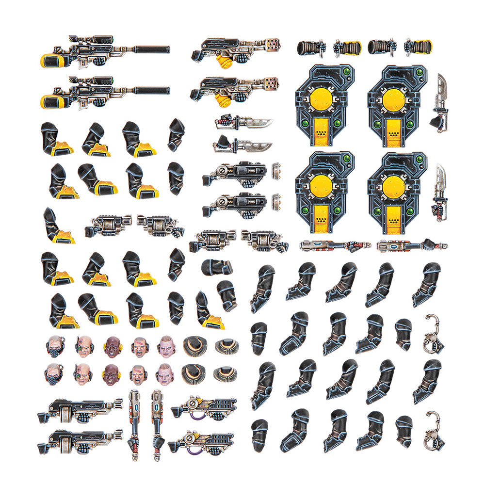 Games Workshop Warhammer Necromunda: Palanite Enforcer Weapons & Upgrades 301-58