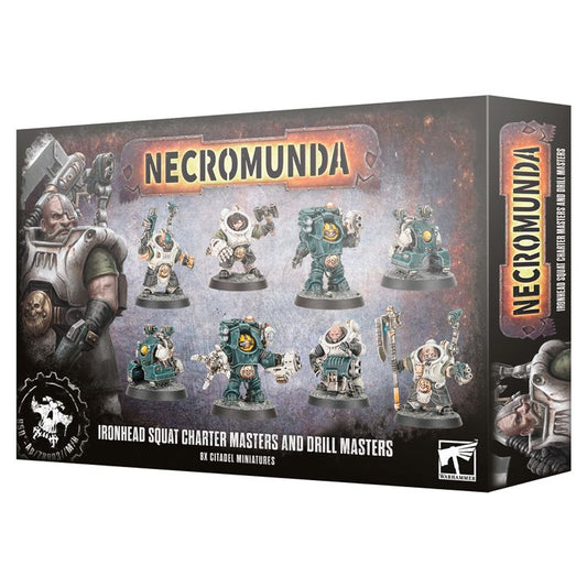 Games Workshop Warhammer Necromunda: Ironhead Squat Charter & Drill Masters