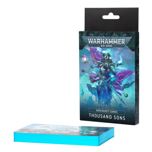 Games Workshop Warhammer 40k Datasheet Cards: Thousand Sons 36-02