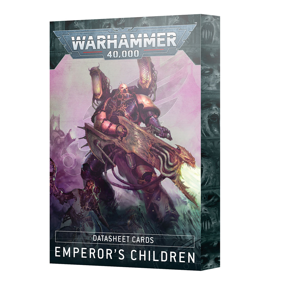 Games Workshop Warhammer 40k Datasheet Cards: Emperor's Children 37-03