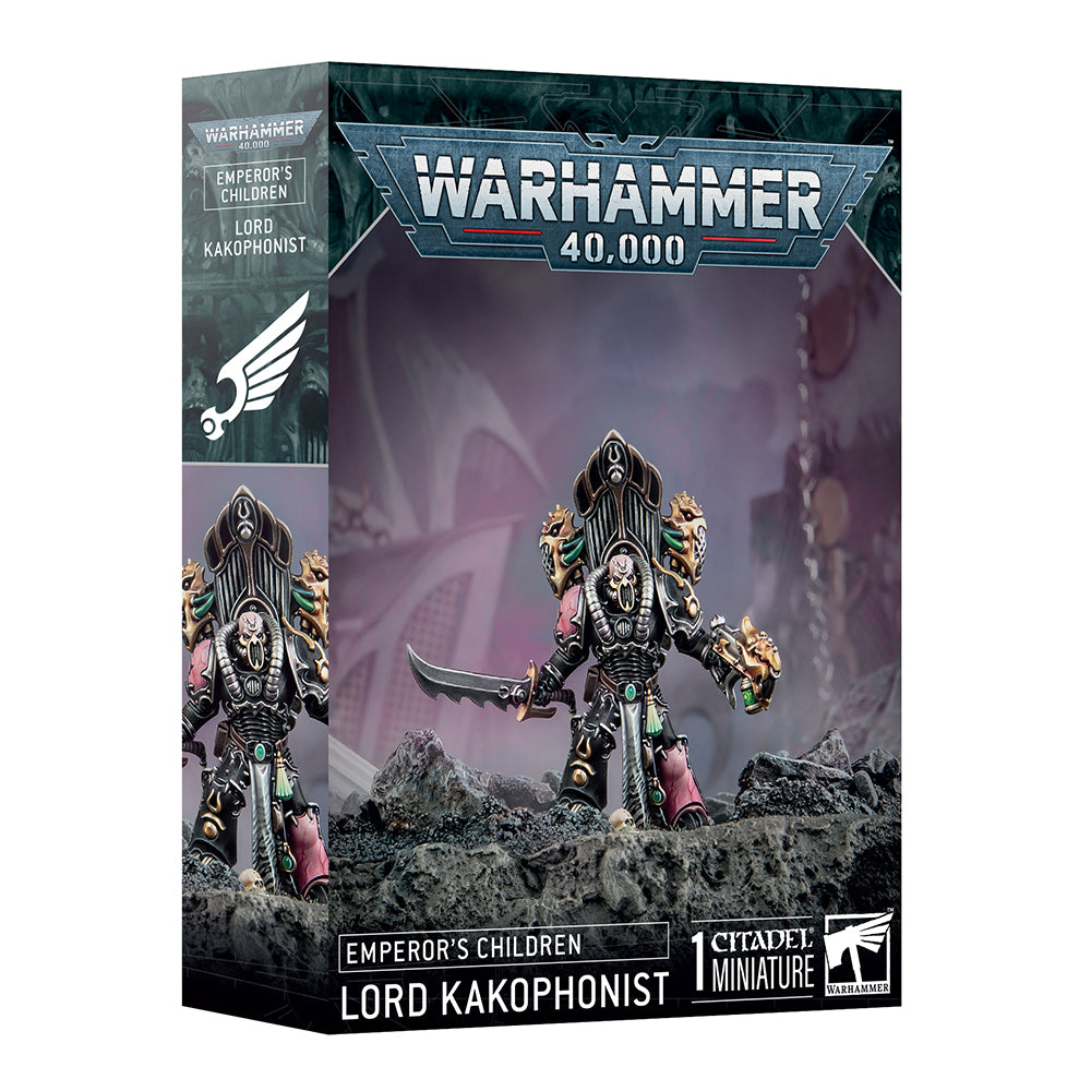 Games Workshop Warhammer 40k Emperor's Children: Lord Kakophonist 37-05