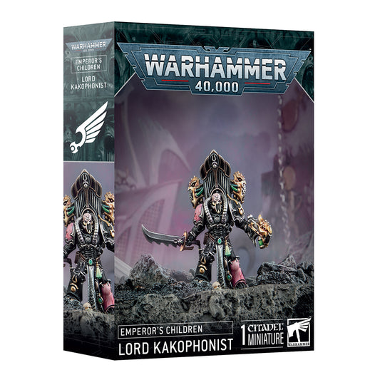 Games Workshop Warhammer 40k Emperor's Children: Lord Kakophonist 37-05
