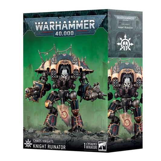 Games Workshop Warhammer 40k Chaos Knights: Knight Ruinator 43-102