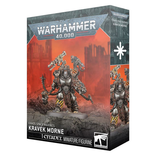 Games Workshop Warhammer 40k Chaos Space Marines: Kravek Morne 43-33