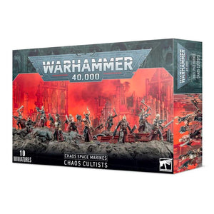 Games Workshop Warhammer 40k: Chaos Space Marines: Chaos Cultists 43-88