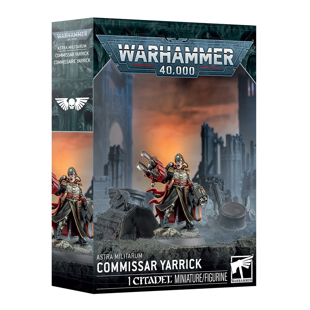 Games Workshop Warhammer 40k Astra Militarum: Commissar Yarrick 47-56