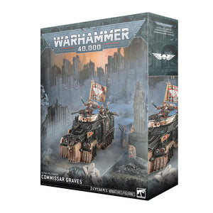 Games Workshop Warhammer 40k Astra Militarum: Commissar Graves 47-58