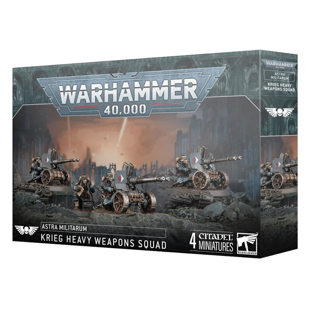 Games Workshop Warhammer 40k Astra Militarum: Krieg Heavy Weapons Squad 47-73