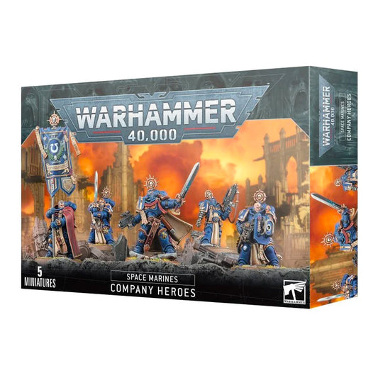 Games Workshop Warhammer 40k Space Marines: Company Heroes 48-08