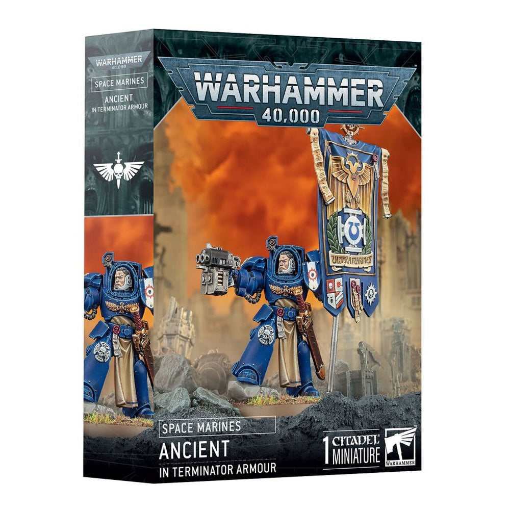 Games Workshop Warhammer 40k S/Marines: Ancient In Terminator Armour 48-104