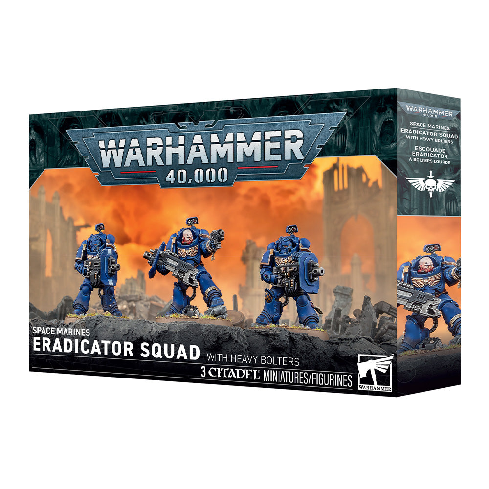 Games Workshop Warhammer 40k S/M: Eradicator Squad with Heavy Bolters 48-110