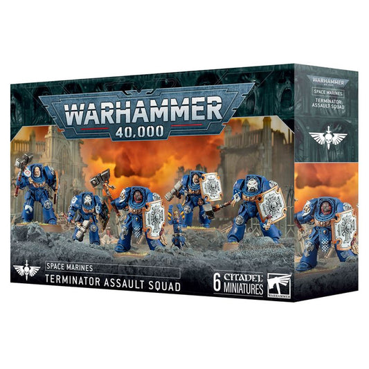 Games Workshop Space Marines Terminator Assault Squad Warhammer 40k 48-34