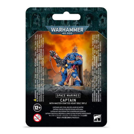 Games Workshop Warhammer 40k S/M Captain w/Master-Crafted Bolt Rifle 48-48