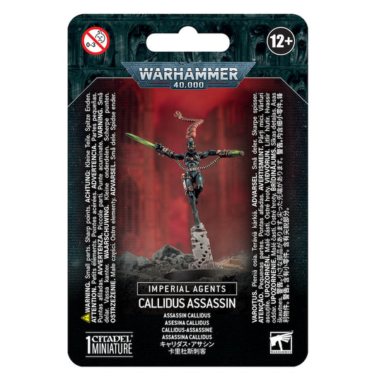 Games Workshop Warhammer 40k Imperial Agents: Callidus Assassin 52-12