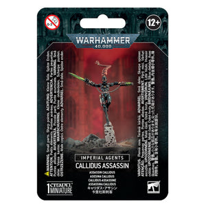 Games Workshop Warhammer 40k Imperial Agents: Callidus Assassin 52-12