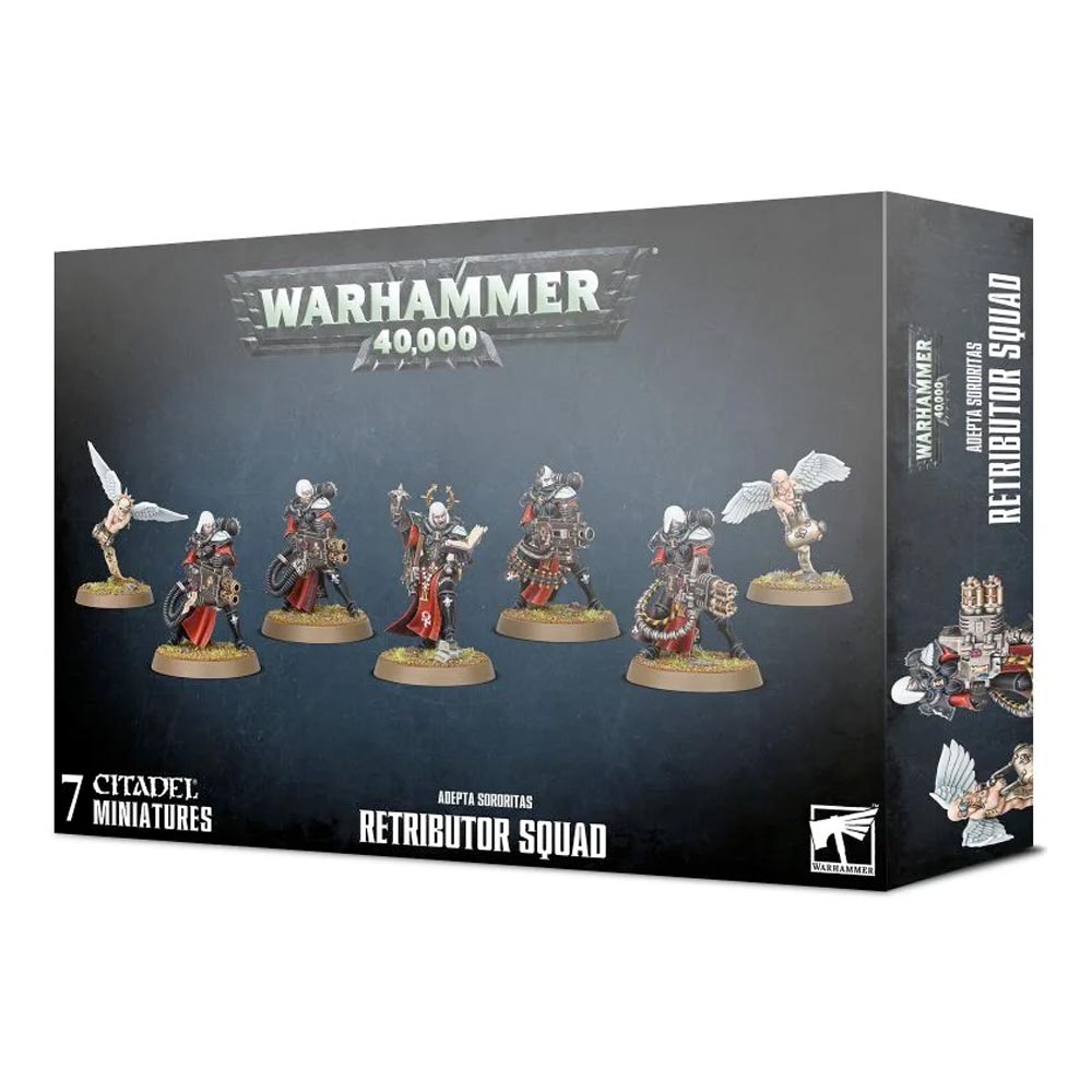 Games Workshop Adepta Sororitas Retributor Squad Warhammer 40k 52-25