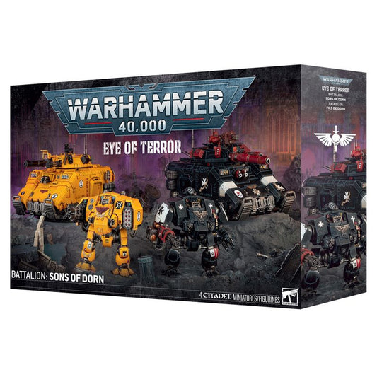 Games Workshop Warhammer 40k Eye Of Terror Battalion: Sons of Dorn 55-33