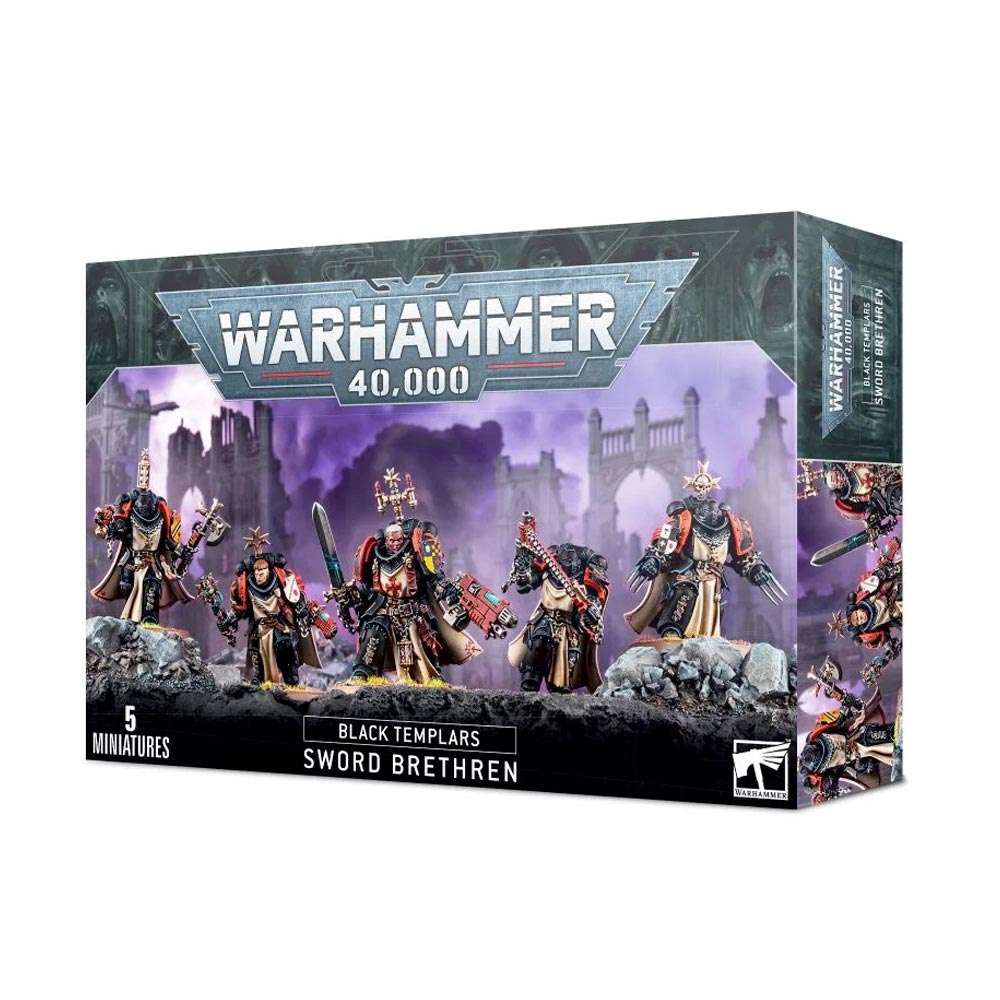 Games Workshop Black Templars Sword Brethren Warhammer 40k 55-43