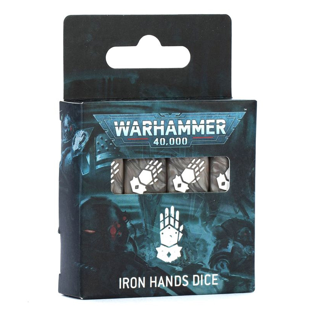 Games Workshop Warhammer 40k: Iron Hands Dice 55-65