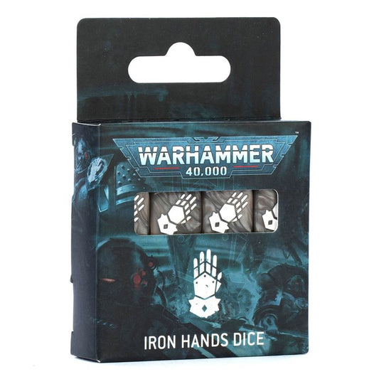 Games Workshop Warhammer 40k: Iron Hands Dice 55-65