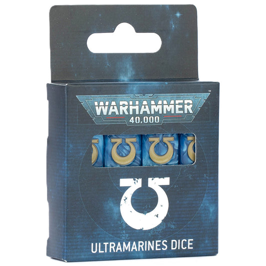 Games Workshop Warhammer 40k: Ultramarines Dice 55-66