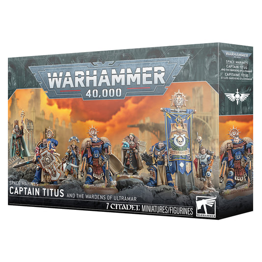 Games Workshop Warhammer 40k Captain Titus & The Wardens of Ultramar 55-76