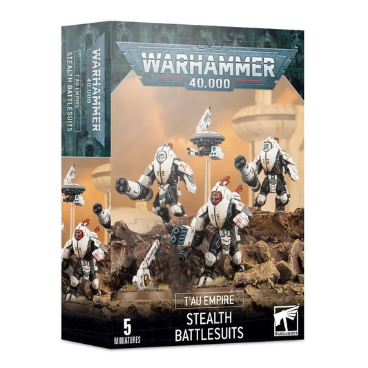 Games Workshop Tau Empire Xv25 Stealth Battlesuits Warhammer 40k 56-14