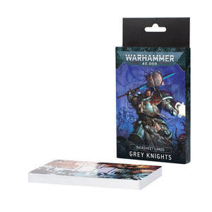 Games Workshop Warhammer 40k Datasheet Cards: Grey Knights 57-02