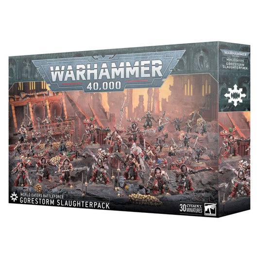Games Workshop Warhammer 40k World Eaters: Gorestorm Slaughterpack 67-04