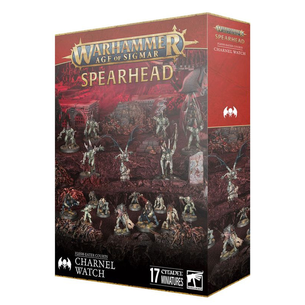Games Workshop Warhammer Age Of Sigmar Spearhead Flesh-Eater Courts - Boîte 15 Miniatures