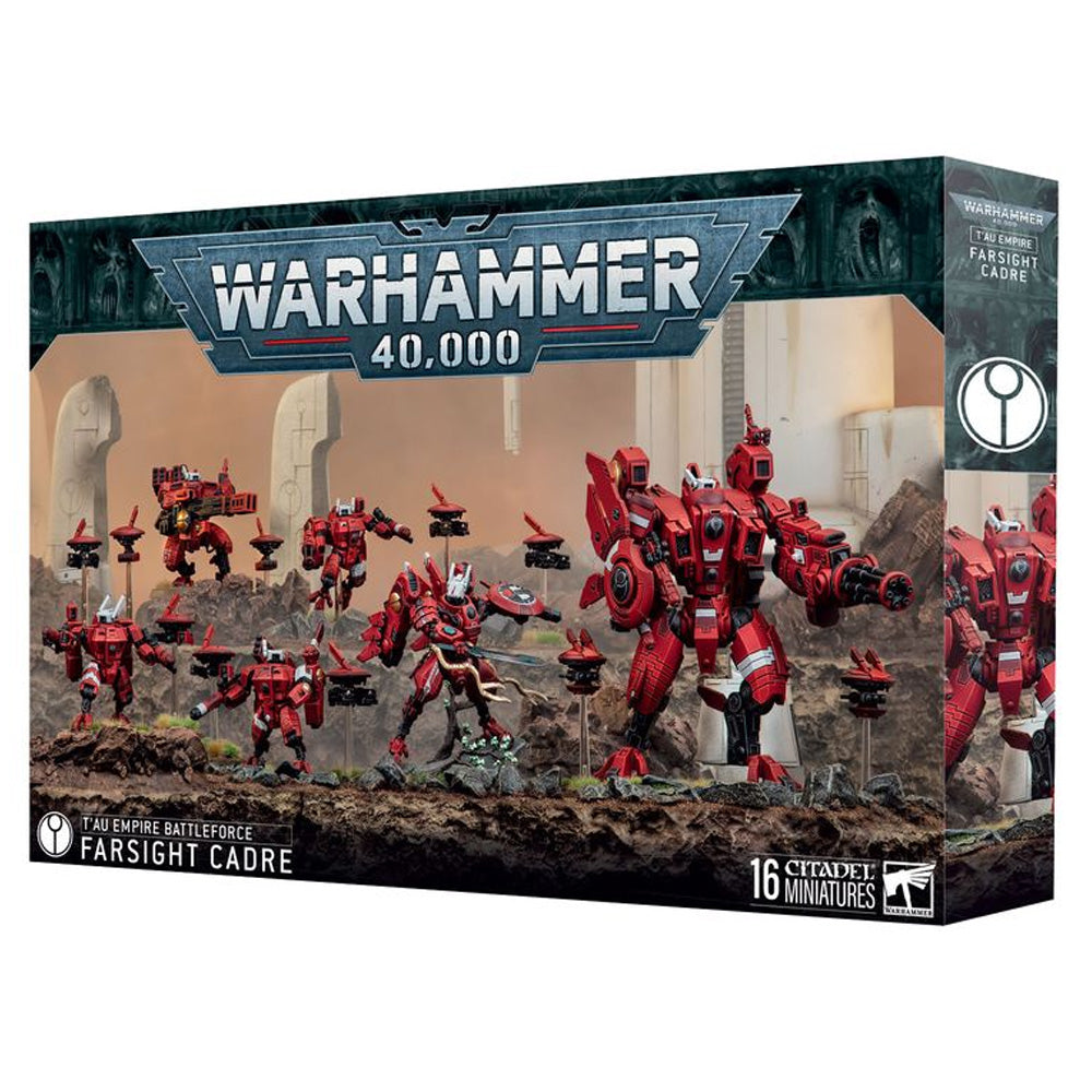 Games Workshop Warhammer 40k T'au Empire: Farsight Cadre Battleforce Box